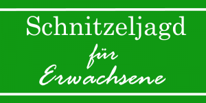 Schnitzeljagd für Erwachsene: Aufgaben & Rätsel