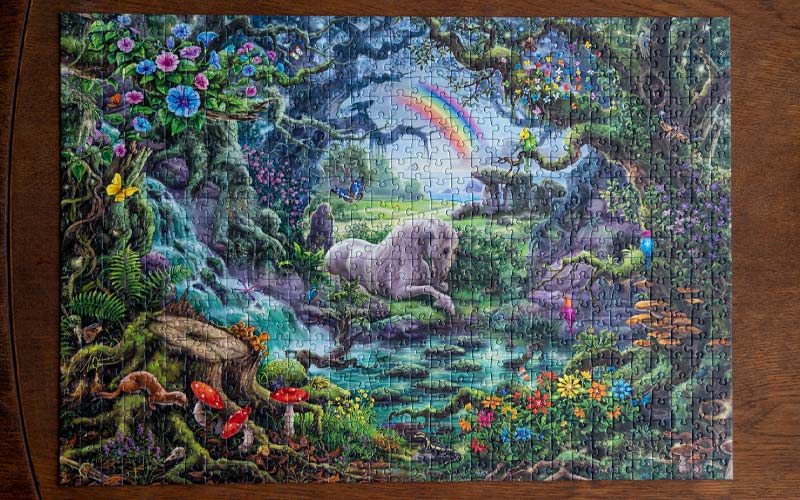 Ravensburger_Exit_Puzzle_Einhorn_komplett Ravensburger Exit Puzzle Einhorn fertig
