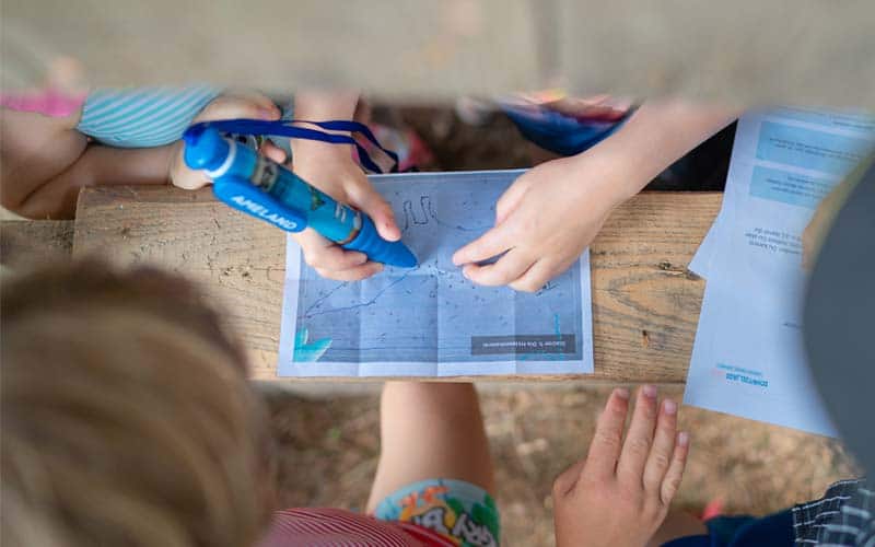 Aufgaben für eine Schatzsuche am Kindergeburtstag