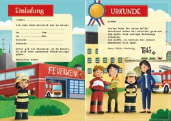 Einladungskarten & Urkunden für Feuerwehr Geburtstag